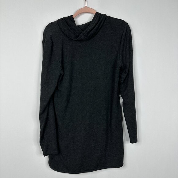 2/$24 NWT Cable & Gauge Cowl Neck Sweater Black Medium #A0514 TRB3 - Picture 4 of 10